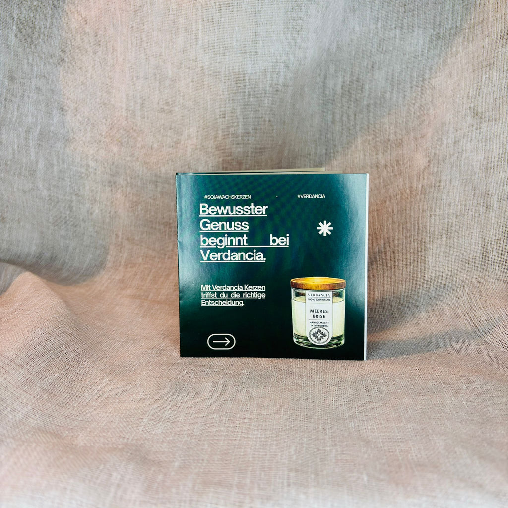 Broschüre - Verdancia Manufaktur - 20er Pack