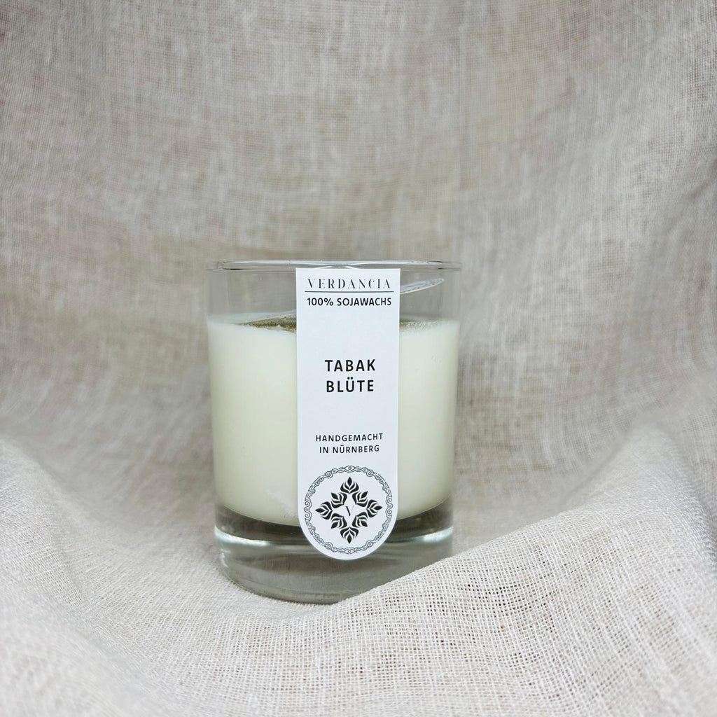 Tabakblüte | Duftkerze Sojawachs - Geruchsüberdeckend – warm & elegant