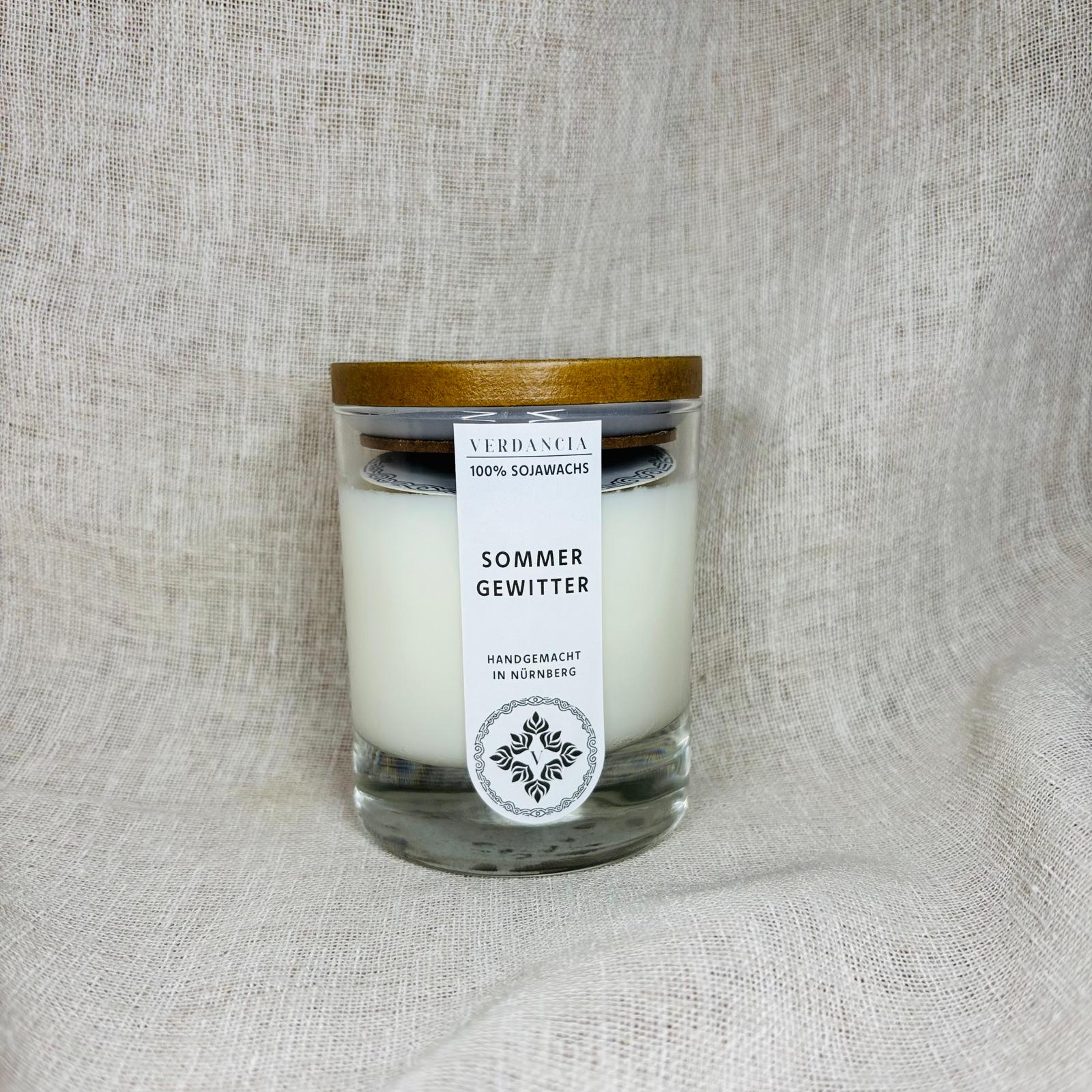 Soja Duftkerze - "Sommergewitter"